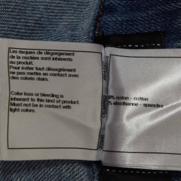 Vaquero lavado azul Chanel  Vaqueros M Cintura 31 en Bueno estado para la venta en Dubai, Al Qouz 2