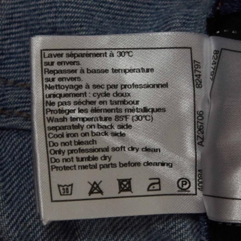 De las mujeres Vaquero lavado azul Chanel  Vaqueros M Cintura 31 en venta