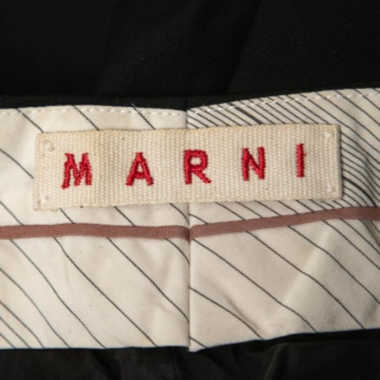 De las mujeres Marni Bermuda de lana negra M en venta