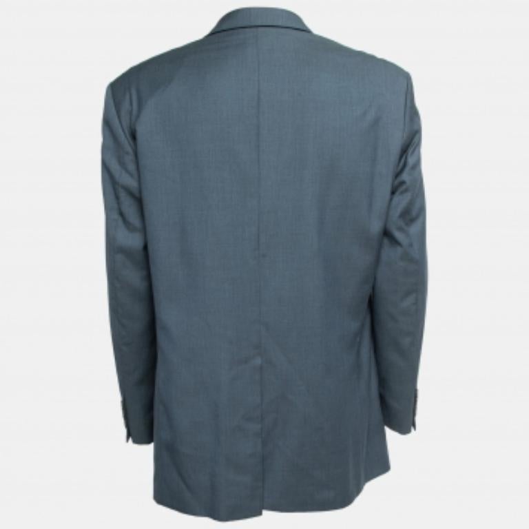 Boss By Hugo Boss Vintage By Blazer en laine à boutonnage unique XL Pour hommes en vente