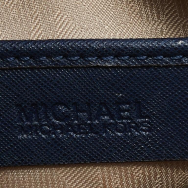 Michael Kors Mini Bridgette Tote in pelle blu in vendita 2