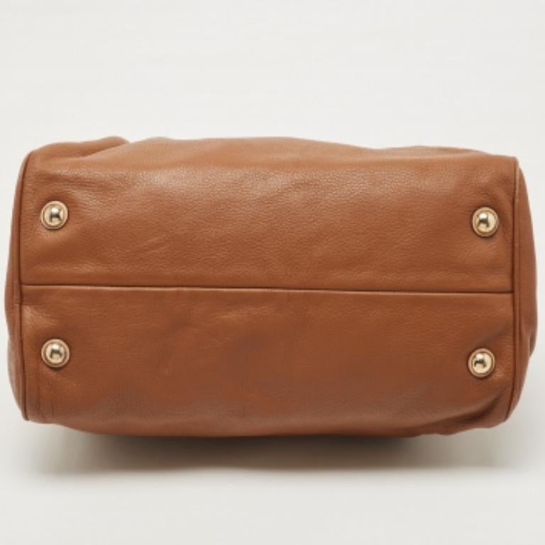 Donna Michael Kors Borsa Grayson Boston in pelle marrone in vendita