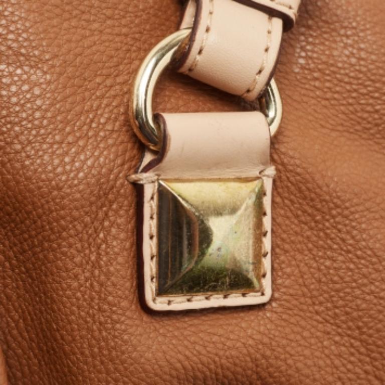 Michael Kors Borsa Grayson Boston in pelle marrone in vendita 1