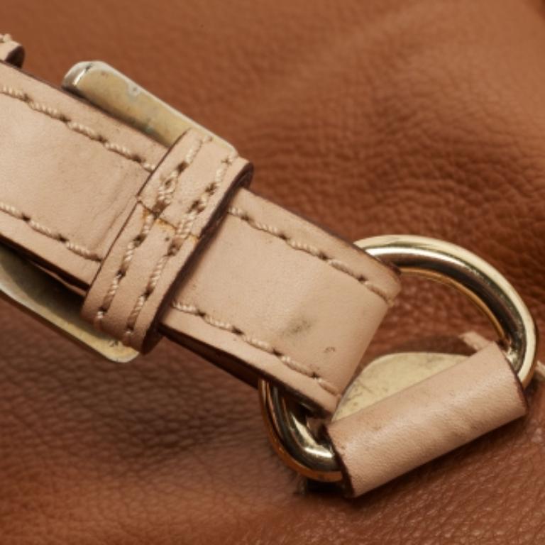 Michael Kors Borsa Grayson Boston in pelle marrone in vendita 3