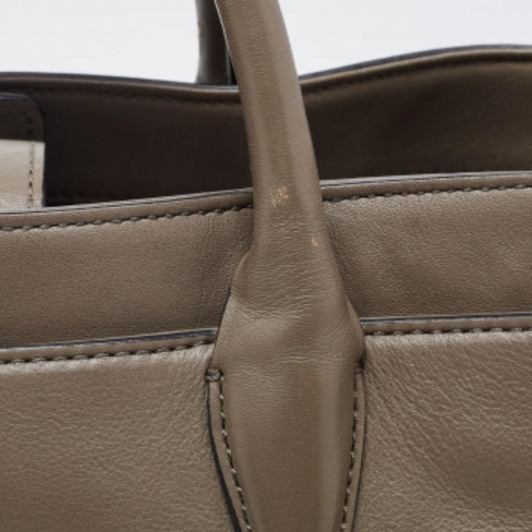 Grigio Diane von Furstenberg - Tote con busta segreta in pelle grigia grande 440 Gallery (a) Gallery in vendita