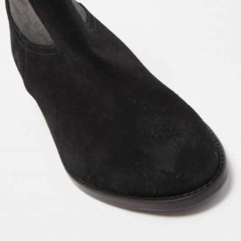 Zadig & Voltaire Black Suede Ankle Boots Size 36 Bon état - En vente à Dubai, Al Qouz 2