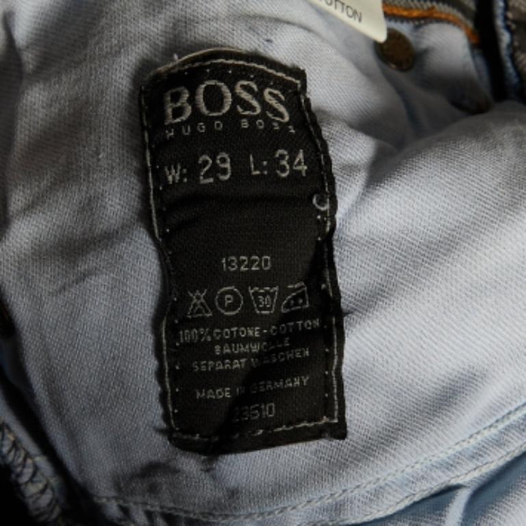 Boss By Hugo Boss Vaqueros azules de ajuste normal M Cintura 29 en Excelente estado para la venta en Dubai, Al Qouz 2