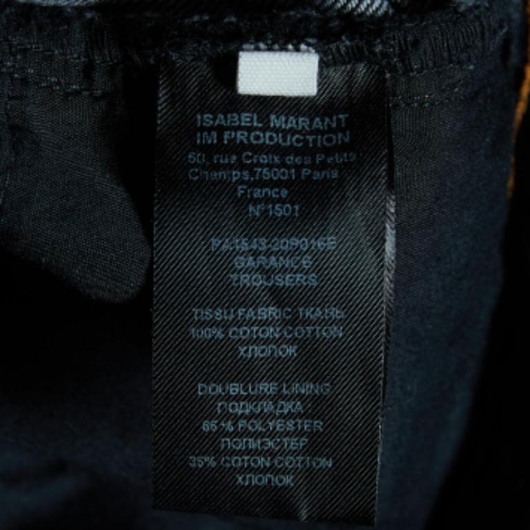 Isabel Marant Étoile Vaqueros Gris Carbón Vaqueros Desenfadados Garance Jeans S Negro en venta