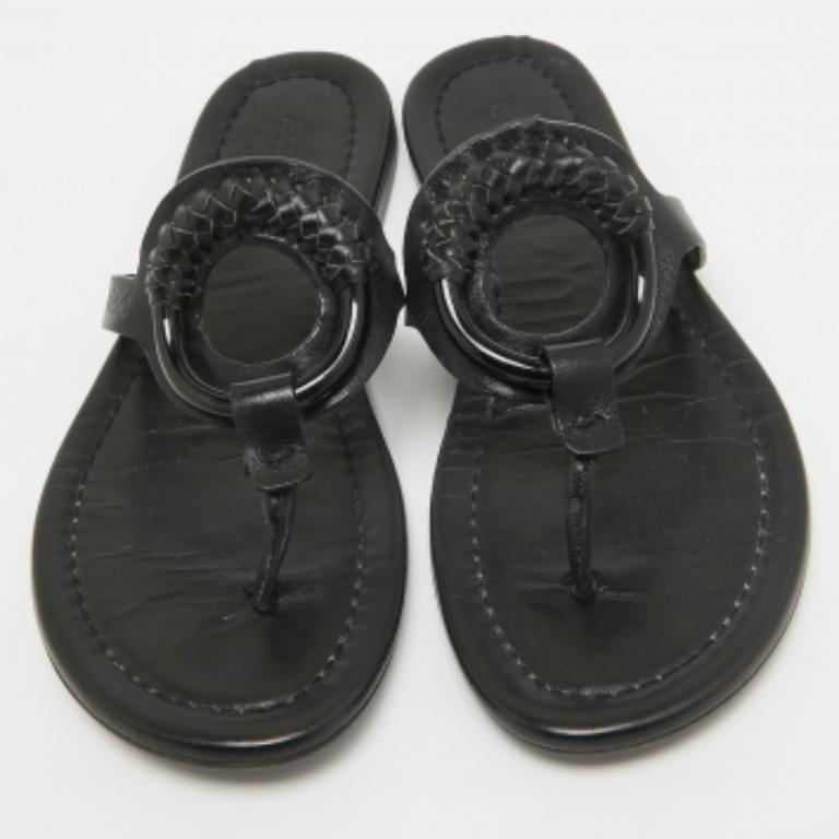 See By Chloe - Hana Or en cuir noir Taille 36 Bon état - En vente à Dubai, Al Qouz 2