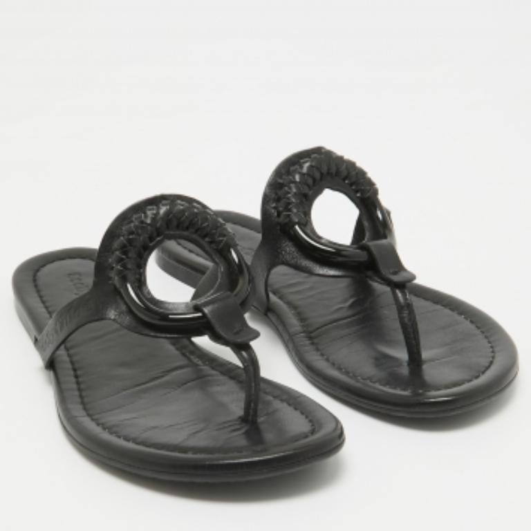See By Chloe - Hana Or en cuir noir Taille 36 Pour femmes en vente