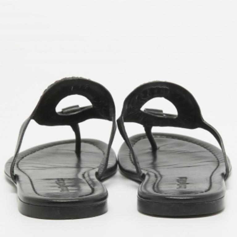 See By Chloe - Hana Or en cuir noir Taille 36 en vente 2