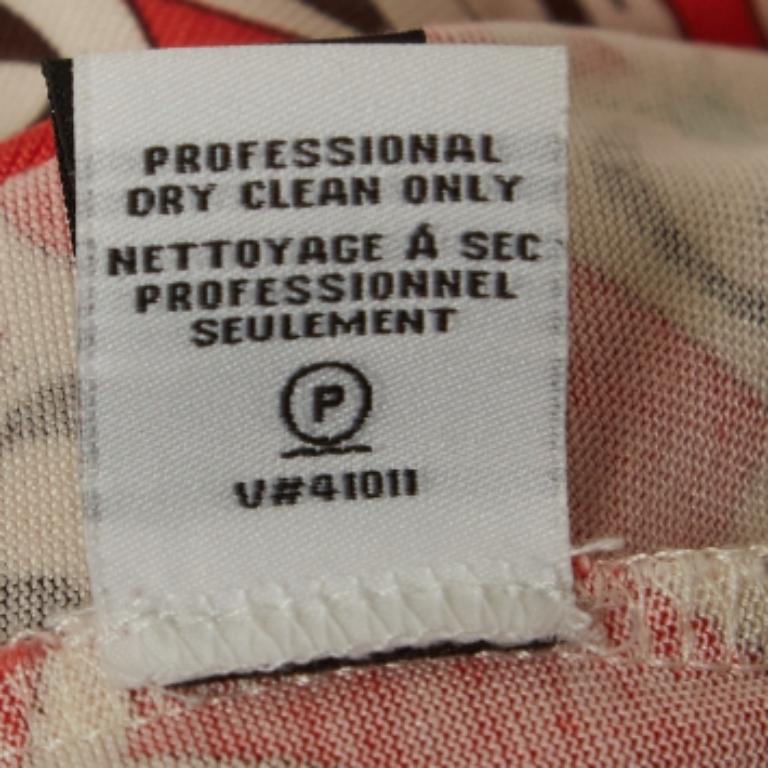 Diane von Furstenberg Imprimé rose  Robe cache-cœur en jersey Julian L en vente 1