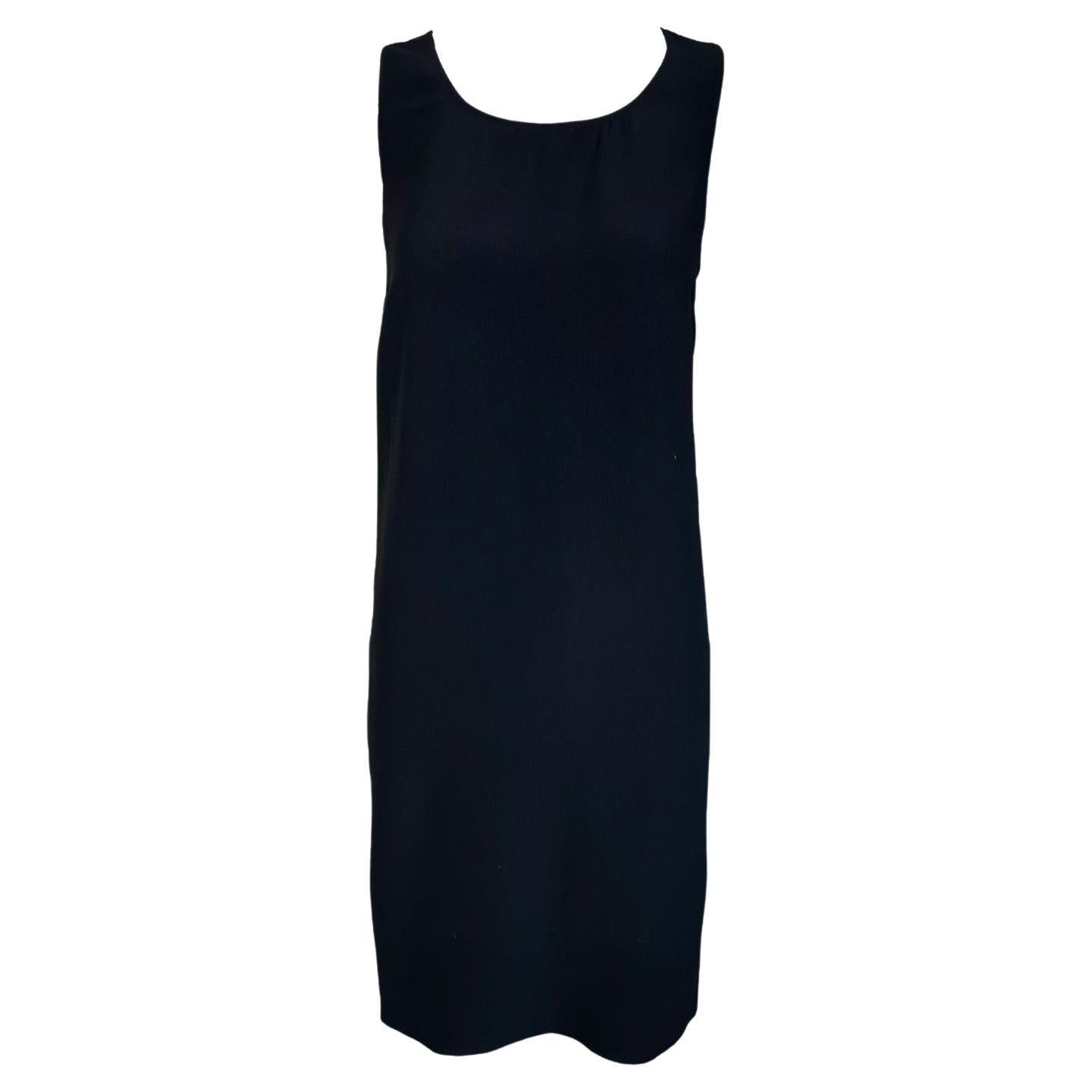 Rick Owens F/W "Glitter" Black Sheath Dress, 2017