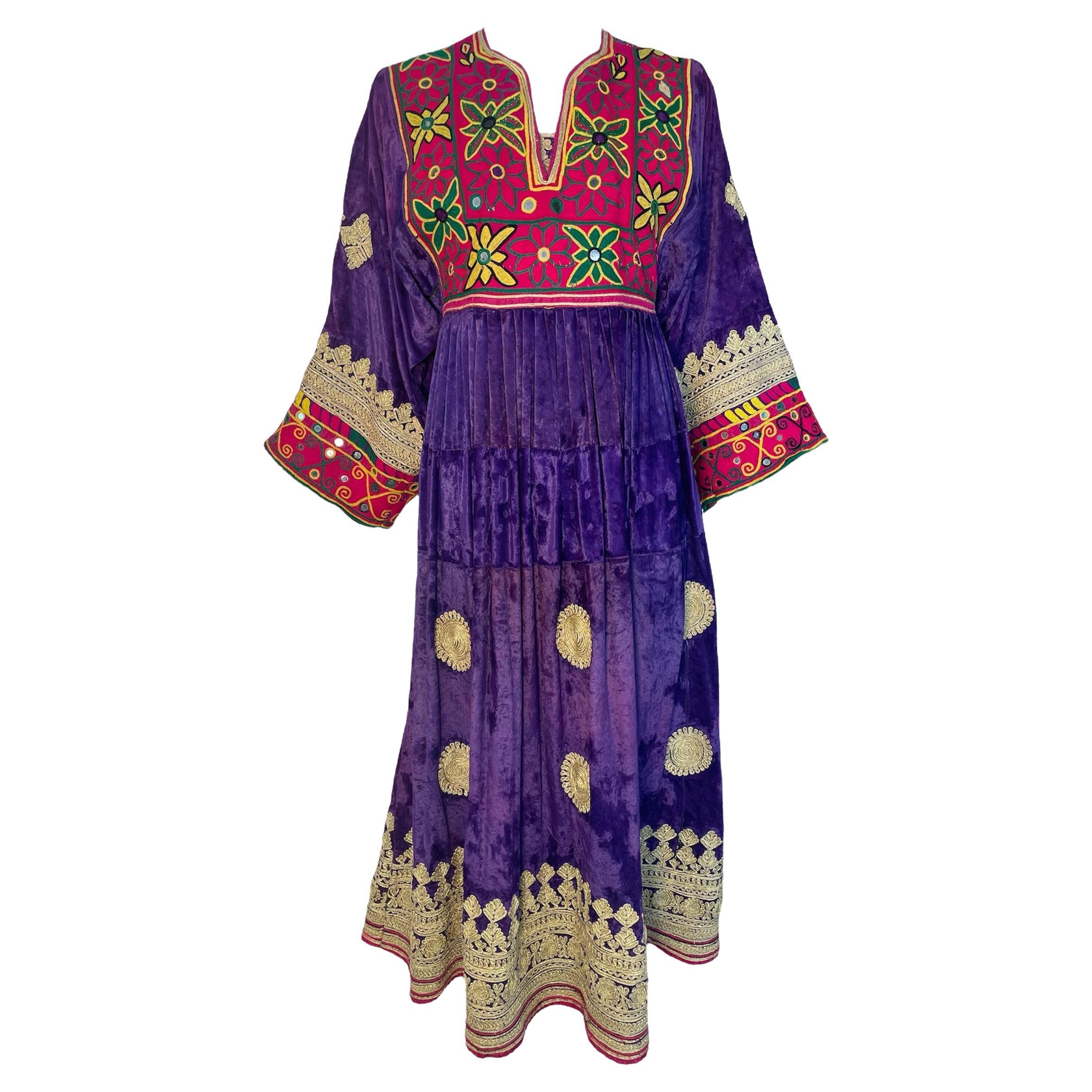 What are Afghan dresses called?