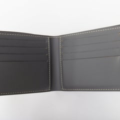 GOYARD Victoire Goyardine coated canvas monogram bifold credit card wallet PM