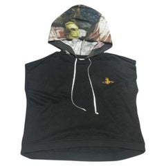 Vivienne Westwood Orb Hooded Poncho Hoodie Black XS