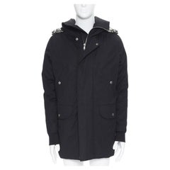 RICK OWENS AW 2019 Larry Jumbo Parka chained goose down padded puffer IT40 S