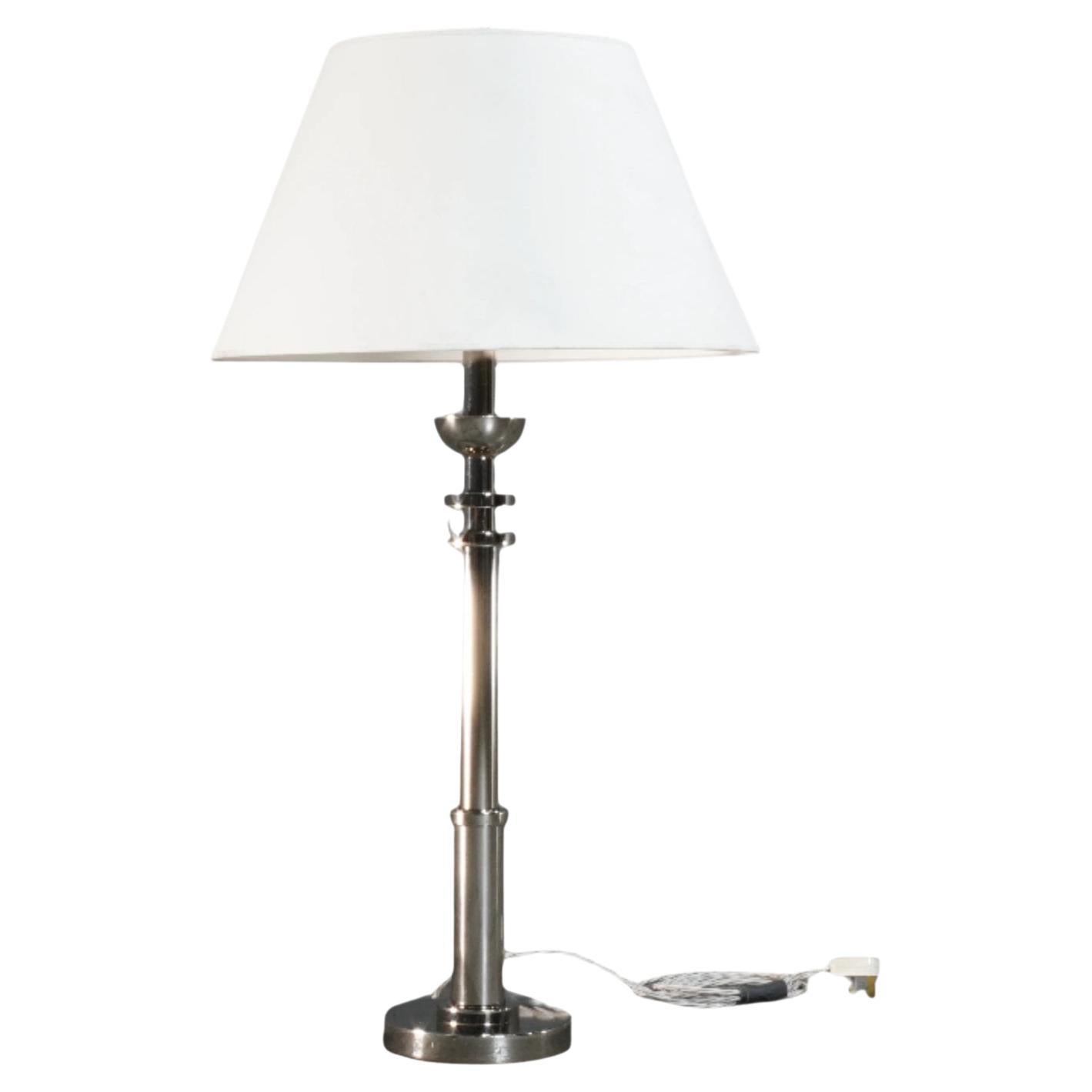 Ralph Lauren Silber Tischlampe