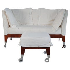 Driade Neoz Sofa and Pouf by Philippe Starck