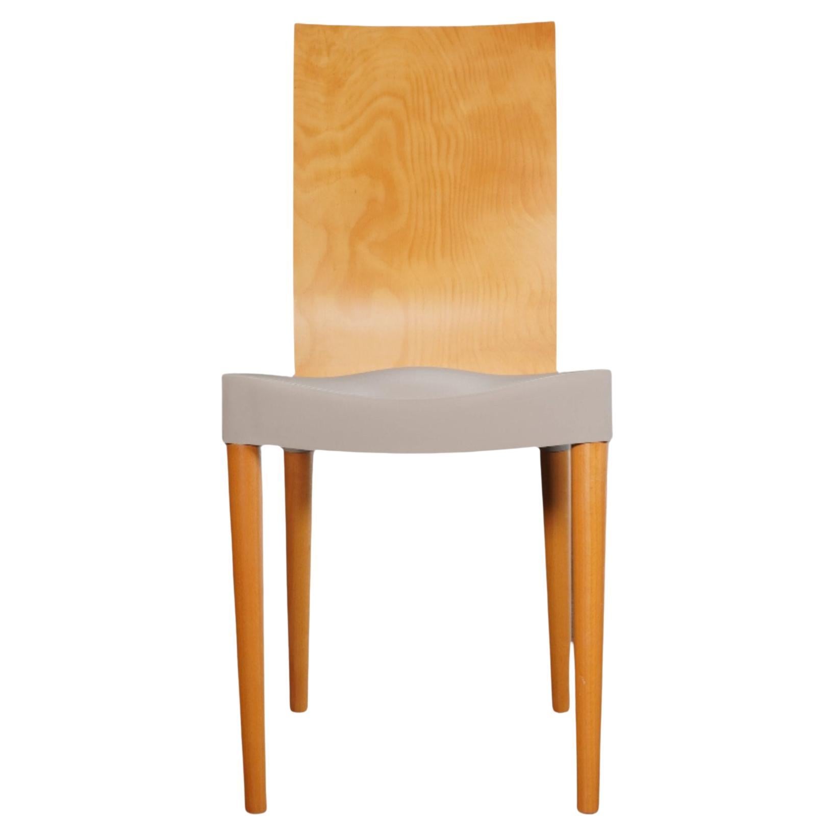 Kartell Grey Miss Trip Dining Chair by Philippe Starck