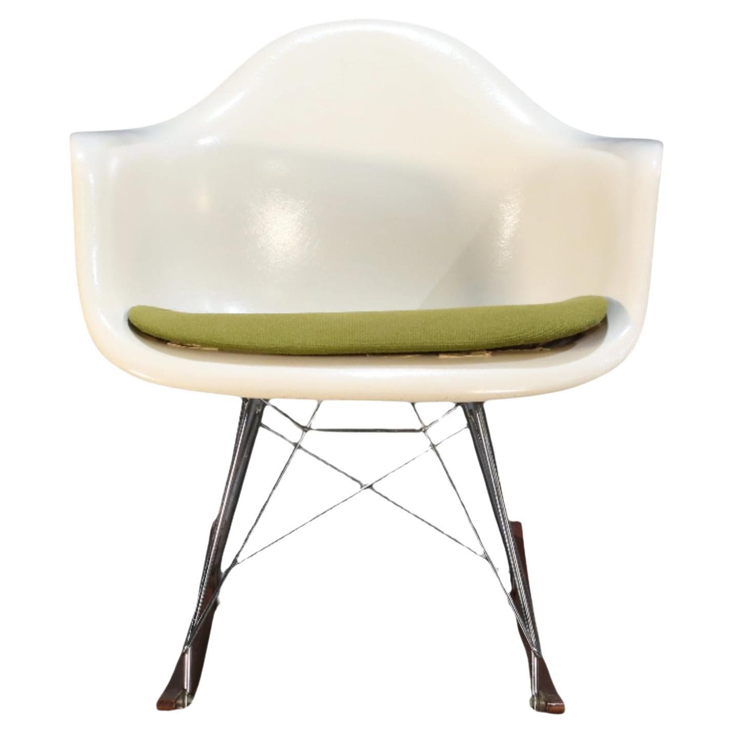 1970's Vitra RAR Rocker Armchair by Eames For Sale