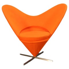 Cone Heart Chair by Verner Panton