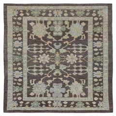 Afghanistan Rose Kollektion Teppiche - Wolle Braun Elfenbein - 90965