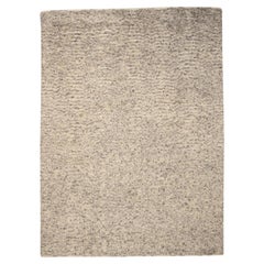 Tappeti India Moroccan Area Rugs - Wool Ivory Design - 94450