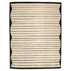 Tappeti India Moroccan Area Rugs - Wool Ivory Design - 94466