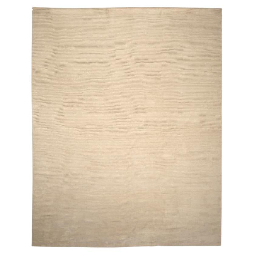 Tappeti India Moroccan Area Rugs - Wool Ivory Design - 94479