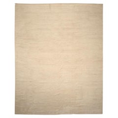 Tappeti India Moroccan Area Rugs - Wool Ivory Design - 94479
