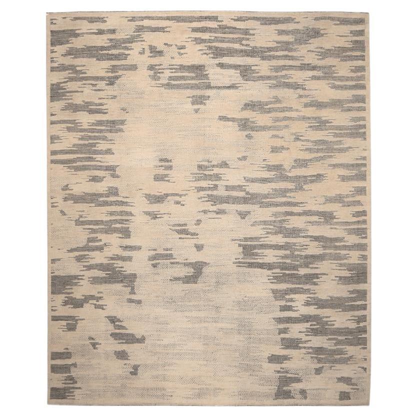 Tappeto India Moroccan Over Size - Lana Marrone Avorio Design - 94473