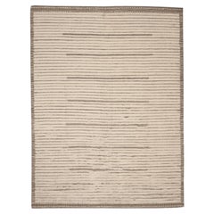 Tappeti India Moroccan Area Rugs - Wool Ivory Design - 94488