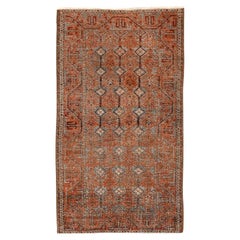 Persischer Malayer-Teppich aus Wolle in Rot, Persisch, 94577