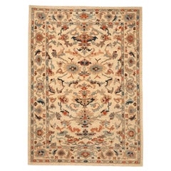 Tappeti Afghanistan Oushak - Lana Avorio Rosso - 94611