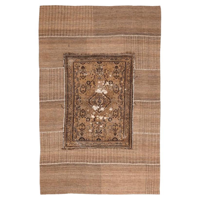 Tappeti per l'area Afghanistan Abadeh - Design marrone in lana - 94621 in vendita