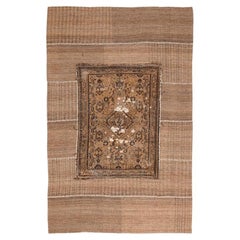 Afghanistan Abadeh Area Rugs - Wool Brown Design - 94621