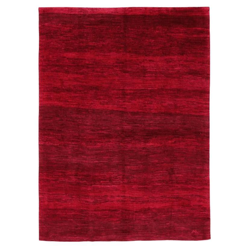 Afghanistan Abadeh Area Rugs - Wool Red Design - 94641
