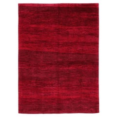 Afghanistan Abadeh Area Rugs - Wool Red Design - 94641