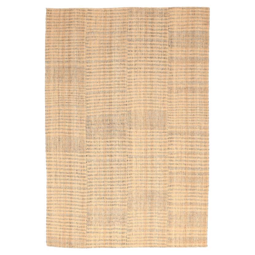 Afghanistan Abadeh Area Rugs - Wool Ivory Design - 94629