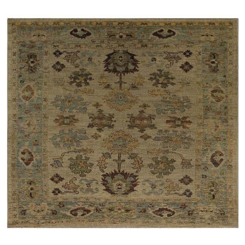 Tapis d'Oushak de Turquie - Design - 98679
