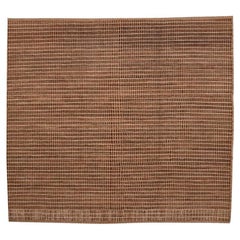 Afghanistan Moroccan Area Rugs - Wool Brown Design - 98474