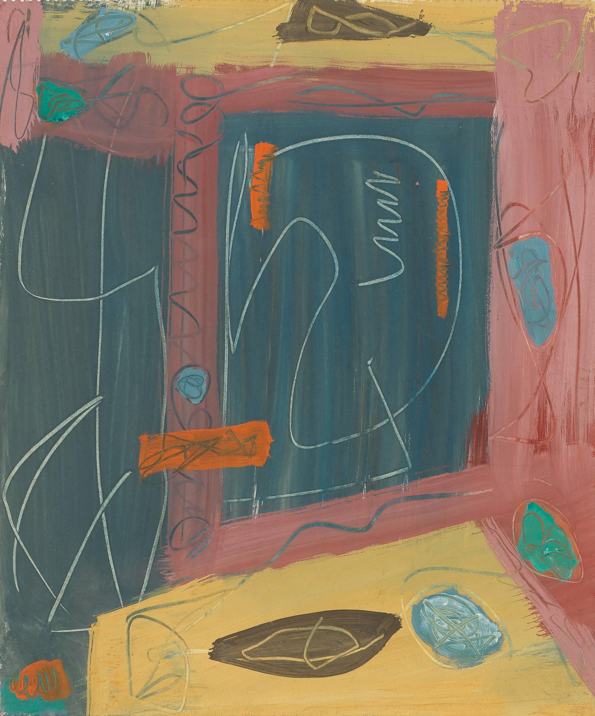 Betty Parsons Abstract Painting - Untitled (7112)