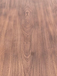 Vintage Dining Table in Rosewood and Aluminum by Giancarlo Piretti, 1970