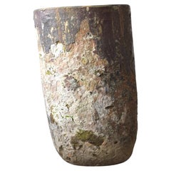 Vintage Stoneware Foundry Crucible or Flower Pot, 1950s