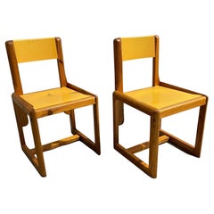 Set of French Chairs by André Sornay, 1950s
