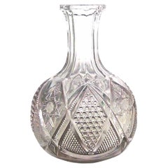 American Victorian Pressed Glass Vase