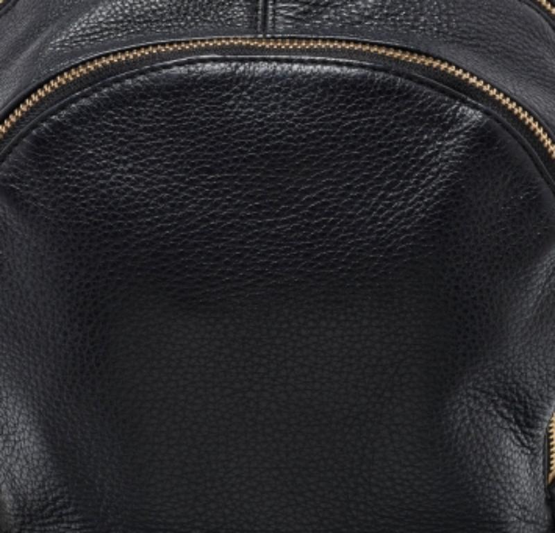 Michael Kors Zaino piccolo Rhea in pelle nera in vendita 1