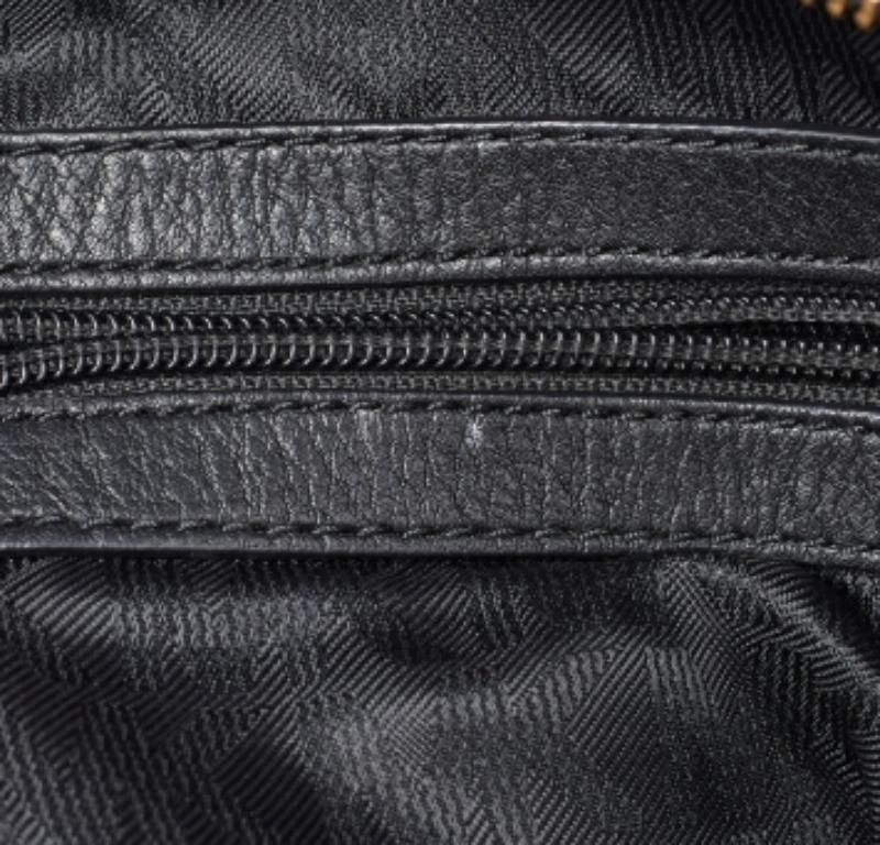 Michael Kors Zaino piccolo Rhea in pelle nera in vendita 4