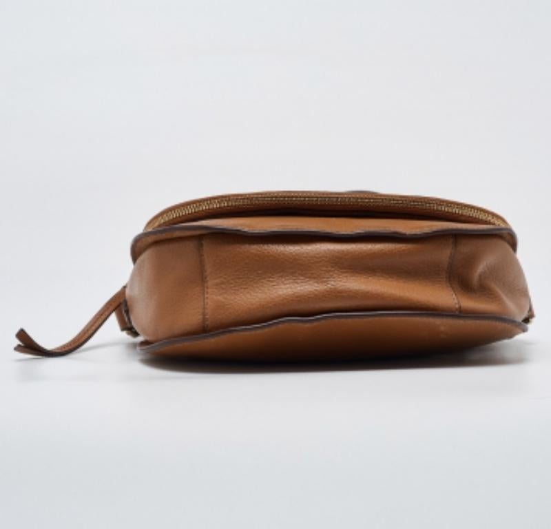 Donna Tory Burch Borsa a tracolla Britten in pelle marrone in vendita
